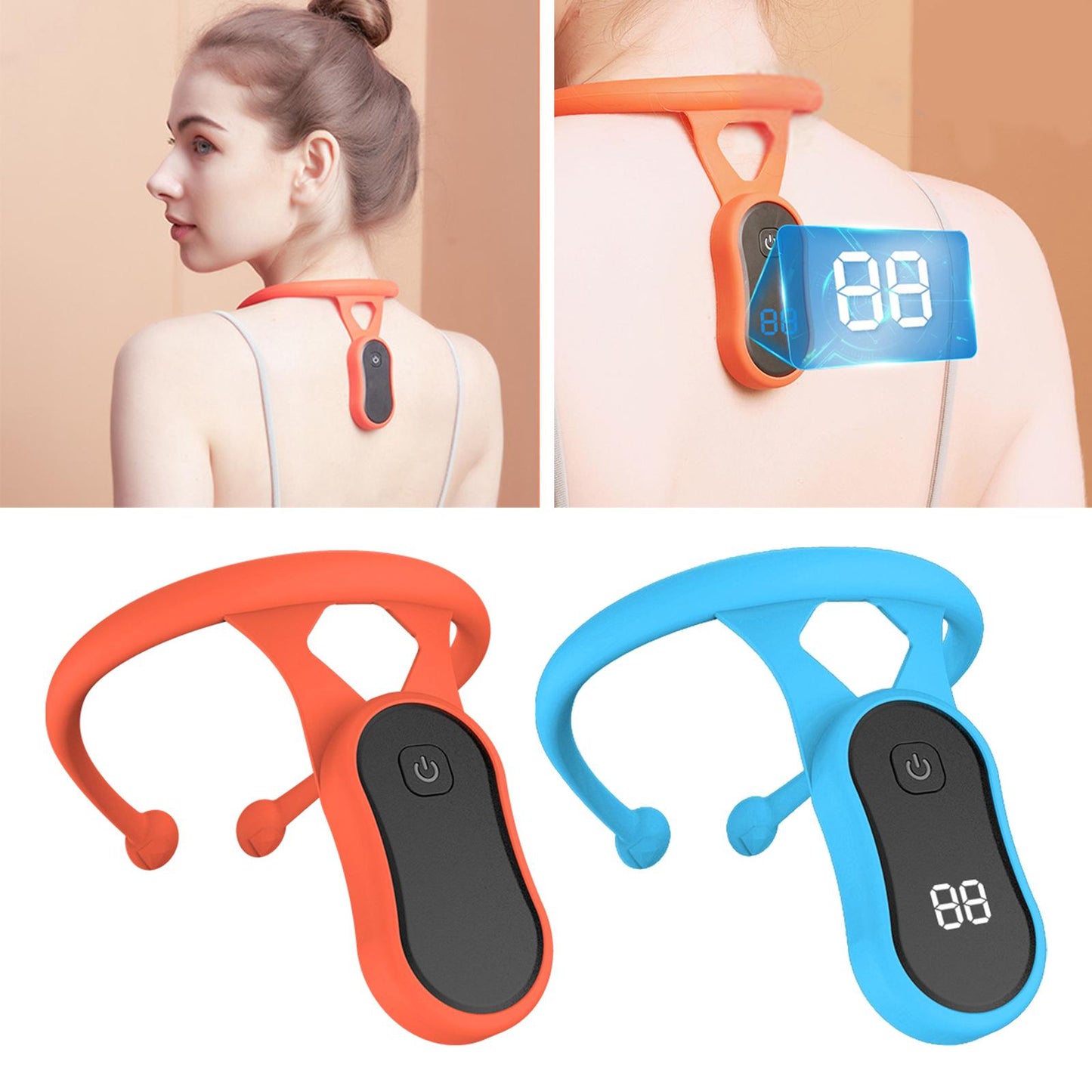 Intelligent Posture Corrector Reminder Scientific Neckband For Cervical Spine Men Women Neck Back Teenagers Posture Correction